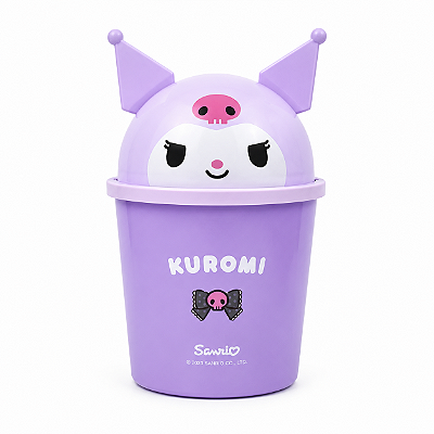 LIXEIRA FOFINHA  BASCULANTE KUROMI MINISO SANRIO