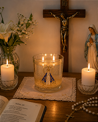 Vela Aromática Nossa Senhora Aparecida