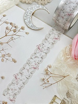Washi Tape Bows & Lace Die Cut - Leela Journals