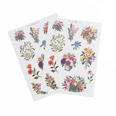 Stickers: Wildflowers - Archer & Olive