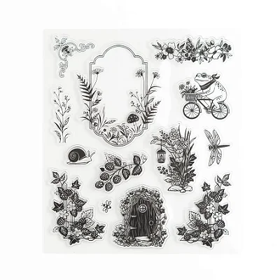 Acrylic Stamps Meadow & Vine - Archer & Olive