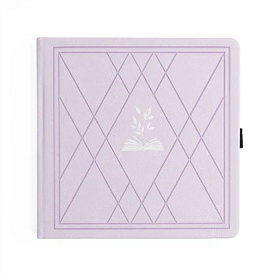 Reading Journal 8x8: Library in Lilac - Archer & Olive