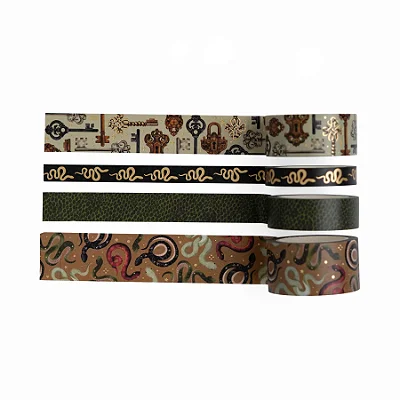 Washi tape Coiled Key