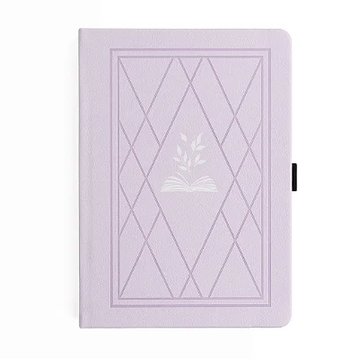 Reading Journal B5: Library in Lilac - Archer & Olive