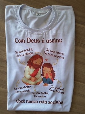 Camiseta Adulto Branca