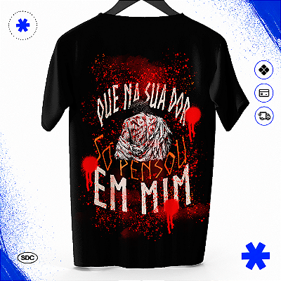 Camiseta Básica QUE HOMEM É ESSE? - 100% Algodão