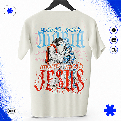 Camiseta Off White Amar Maria
