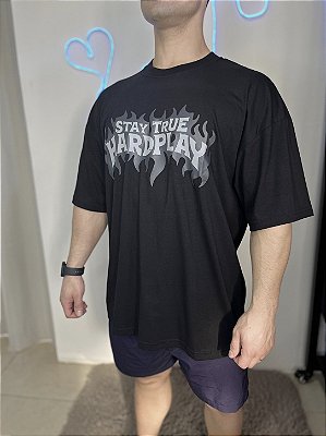 Camiseta Oversized Hardplay Stay True