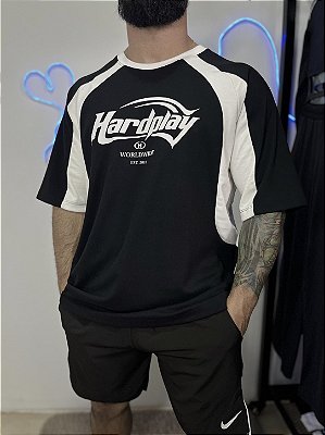 Camiseta Oversized American Football Recorte Hardplay