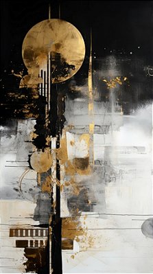 Quadro Decorativo Abstrato 0142
