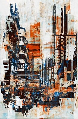 Quadro Decorativo Abstrato 0143