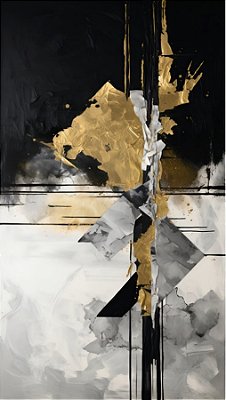Quadro Decorativo Abstrato 0176