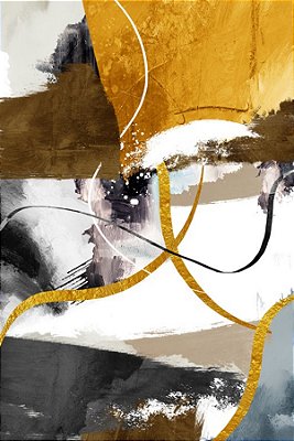Quadro Decorativo Abstrato 0180
