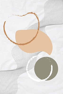 Quadro Decorativo Abstrato 0349