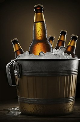 Quadro Decorativo Bebidas 0817