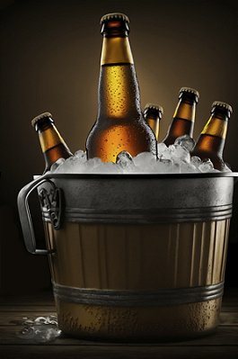 Quadro Decorativo Bebidas 0823
