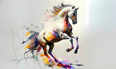 Quadro Decorativo Cavalos 1129