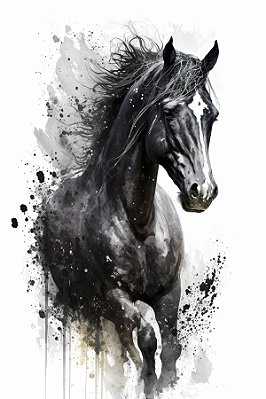 Quadro Decorativo Cavalos 1136