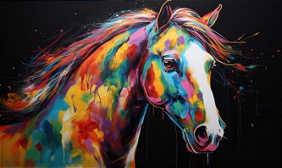 Quadro Decorativo Cavalos 1150