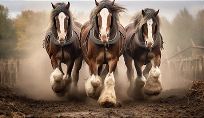 Quadro Decorativo Cavalos 1161