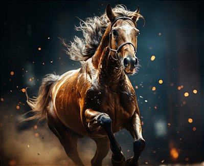 Quadro Decorativo Cavalos 1162