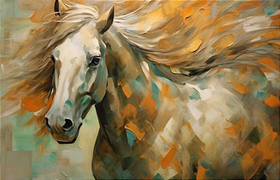 Quadro Decorativo Cavalos 1187