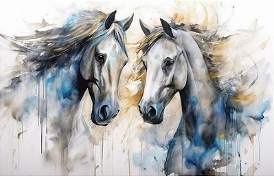 Quadro Decorativo Cavalos 1188