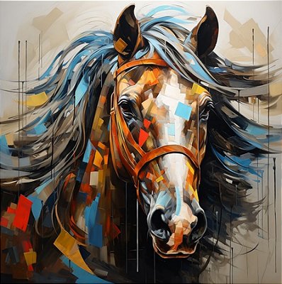 Quadro Decorativo Cavalos 1206