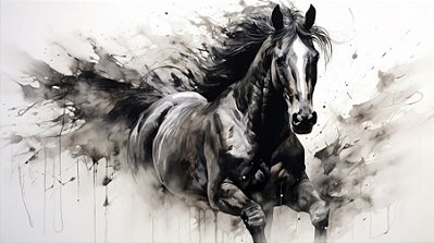 Quadro Decorativo Cavalos 1210
