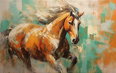 Quadro Decorativo Cavalos 1211