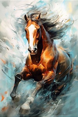 Quadro Decorativo Cavalos 1230