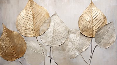 Quadro Decorativo Folhagens de Plantas 1427
