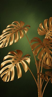 Quadro Decorativo Folhagens de Plantas 1444