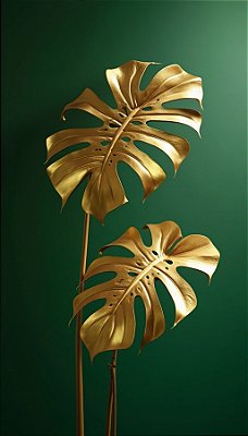 Quadro Decorativo Folhagens de Plantas 1450