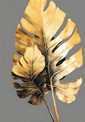 Quadro Decorativo Folhagens de Plantas 1482