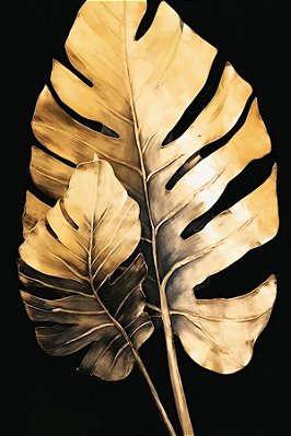 Quadro Decorativo Folhagens de Plantas 1507