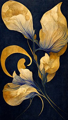 Quadro Decorativo Folhagens de Plantas 1561