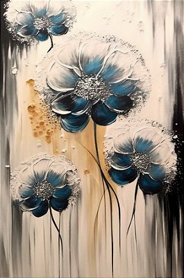 Quadro Decorativo Flores 1728