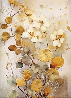 Quadro Decorativo Flores 1730
