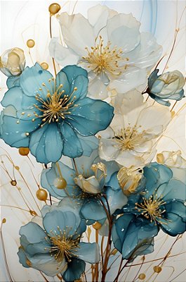 Quadro Decorativo Flores 1742
