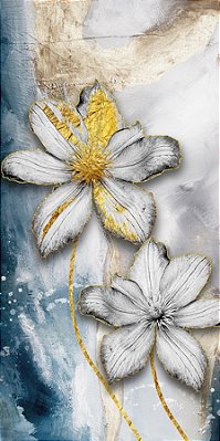 Quadro Decorativo Flores 1744