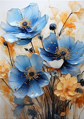 Quadro Decorativo Flores 1798