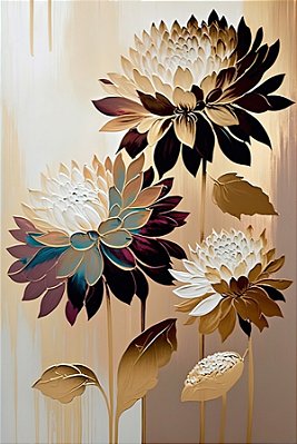 Quadro Decorativo Flores 1826