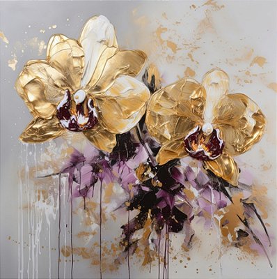 Quadro Decorativo Flores 1828