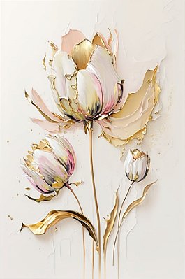 Quadro Decorativo Flores 1832