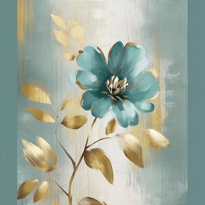 Quadro Decorativo Flores 1838