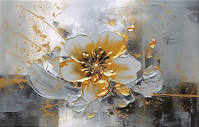 Quadro Decorativo Flores 1853