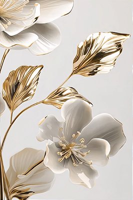 Quadro Decorativo Flores 1909