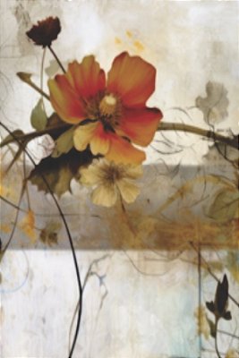 Quadro Decorativo Flores 1922