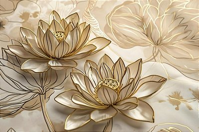 Quadro Decorativo Flores 1925